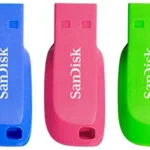 Sandisk Cruzer Blade 32GB USB 2.0 Stick Πολύχρωμο