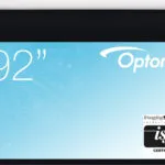 Optoma DE-9092EGA Οθόνη Προβολής Projector Οροφής με Λόγο Εικόνας 16:9 / 92"