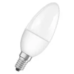 Λάμπα LED 4.9W για Ντουί E14 και Σχήμα B35 Θερμό Λευκό 470lm CLΒ40