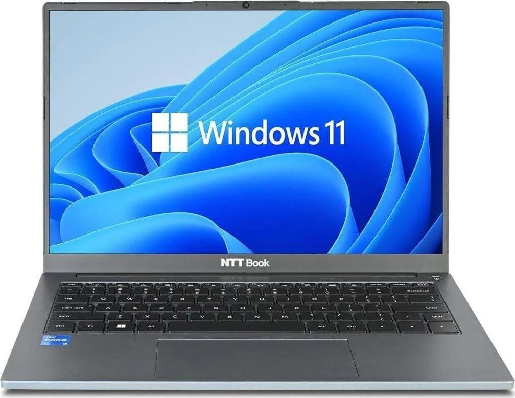 NTT System Book B14IP 14" IPS FHD+ (i5-1235U/16GB/1TB SSD/W11 Pro) (US Keyboard) - Image 1