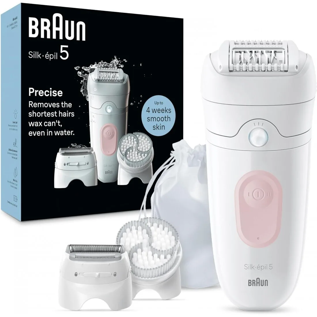 Braun Silk Epil 5 Wet&Dry Σετ Αποτρίχωσης Epilator για Σώμα & Μπικίνι S71001371 - Image 1