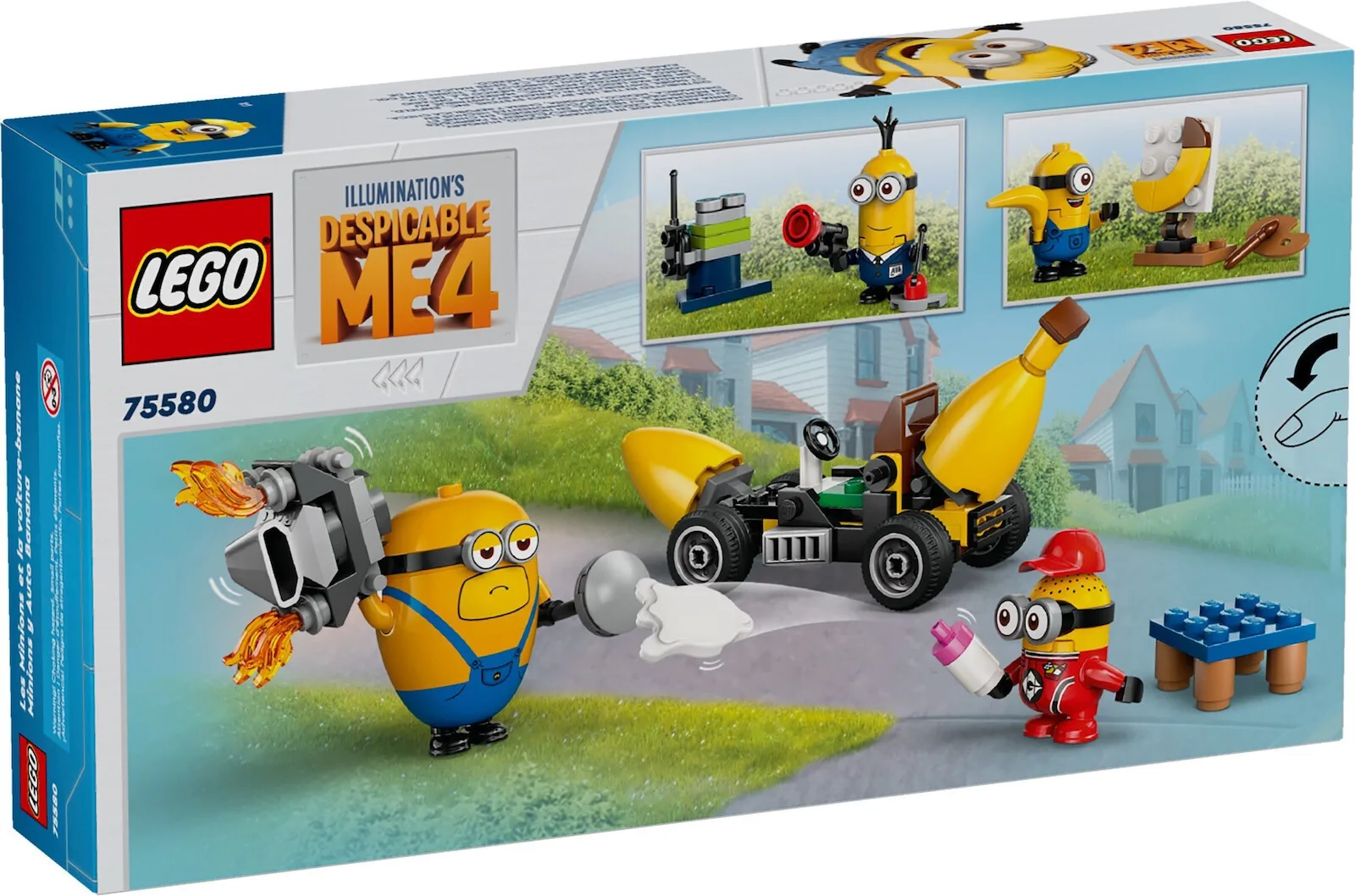 20240513153457_lego_minions_banana_car_gia_6_eton_136tmch_75580.jpeg LEGO Minions Banana Car για 6+ Ετών 136τμχ 75580 - Image 1