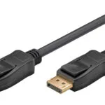 Goobay Cable DisplayPort male - DisplayPort male 2m Μαύρο (64798)