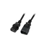 EFB IEC C14 - IEC C13 Cable 0.5m Μαύρο EK503.0,5