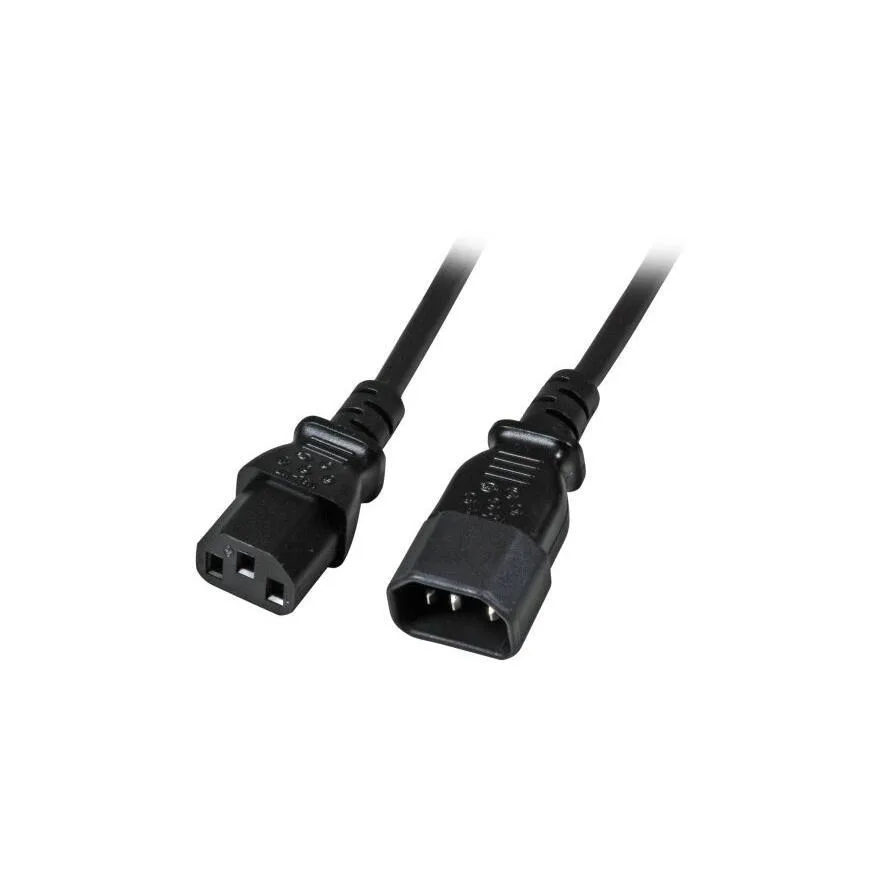 EFB IEC C14 - IEC C13 Cable 0.5m Μαύρο EK503.0,5 - Image 1