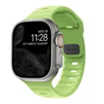 Nomad Sport Strap Special Edition V2 Lsr Waterproof Silicone M L Apple Watch Ultra 2/1 49mm 9 8 7 45mm 6 Se 5 4 44mm 3 2 1 42mm Glow 2.0 Nm01580085