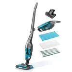 ETA Moneto II Aqua Plus Επαναφορτιζόμενη Σκούπα 2 σε 1 Stick & Χειρός 25.2V Τιρκουάζ