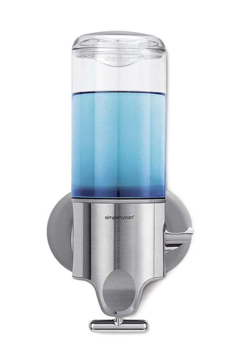 20240527114735_simplehuman_epitoichio_dispenser_apo_anoxeidoto_atsali_gri_444ml.jpeg Simplehuman Επιτοίχιο Dispenser από Ανοξείδωτο Ατσάλι Γκρι 444ml - Image 1
