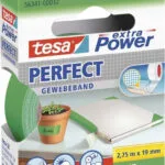 Tesa Tesa Extra Power Perfect Fabric Tape 2.75m 19mm Green