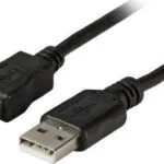 EFB Magnetic USB 2.0 to micro USB Cable Μαύρο 5m (K5248SW.5V2) 1τμχ