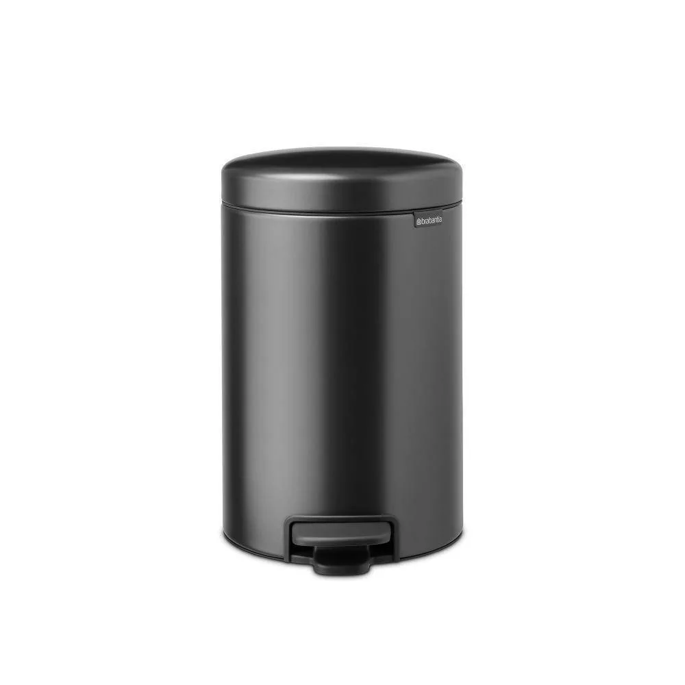 20240603121008_brabantia_newicon_kados_aporrimmaton_plastikos_me_pental_gri_12lt_1008842.jpeg Brabantia Newicon Κάδος Απορριμμάτων Πλαστικός με Πεντάλ Γκρι 12lt 1008842 - Image 1