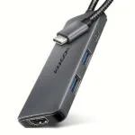 Axagon USB-C Docking Station με HDMI 4K PD Γκρι (HMC-5H8K)
