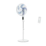 Rowenta VU5450 Ανεμιστήρας Ορθοστάτης 32W Διαμέτρου 40cm με Τηλεχειριστήριο Λευκός