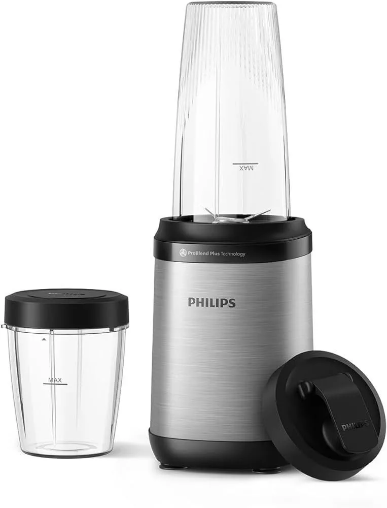 20240607164956_philips_hr2766_00_mplenter_0_3lt_1000w_gri.jpeg Philips 5000 Series Μπλέντερ με Κανάτα Tritan 300 ml 1000W Γκρι - Image 1