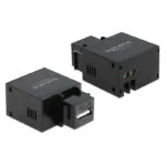 Keystone Module Usb Type-a Charging Port 2.1 A Black 86506