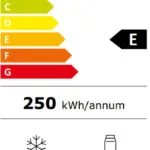 MPM Ψυγείο Ντουλάπα 320lt NoFrost Υ186xΠ64xΒ69εκ. Inox MPM-351-SBF-07