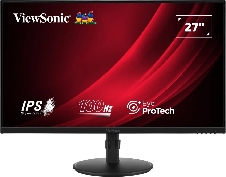 Viewsonic VA2708-HDJ IPS Monitor 27" FHD 1920x1080 με Χρόνο Απόκρισης 5ms GTG - Image 1