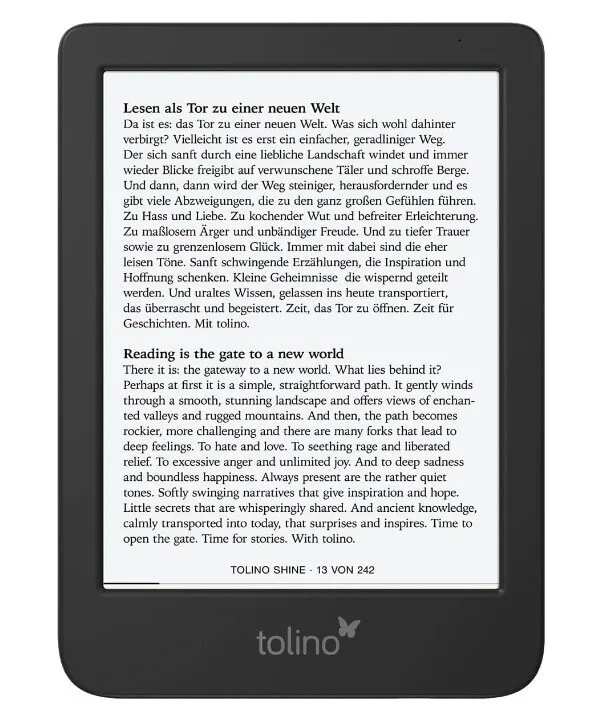 20240614125316_tolino_shine_5_generation_me_othoni_afis_6_16gb_mayro.jpeg Tolino Shine 6" (16GB) Μαύρο - Image 1