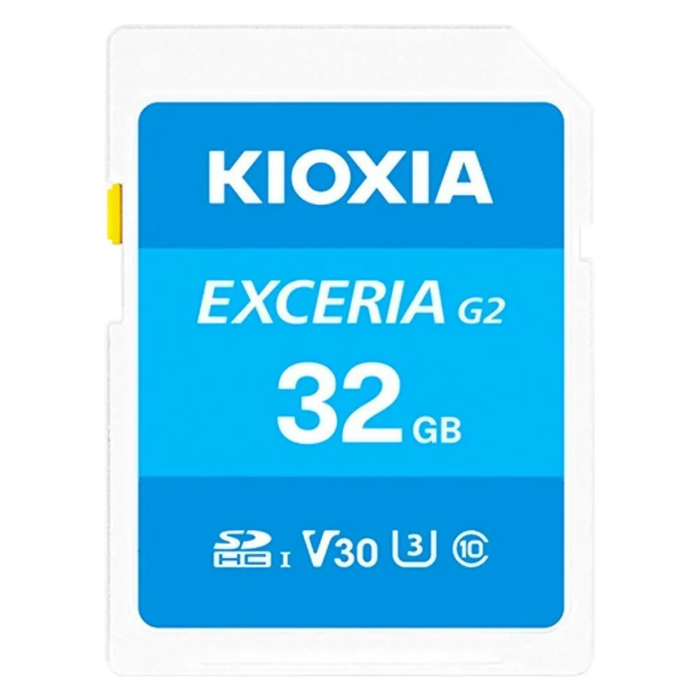 20240618112122_kioxia_exceria_sdhc_32gb_class_10_u3_v30_uhs_i.jpeg Kioxia Exceria SDHC 32GB U3 V30 UHS-I - Image 1