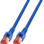 EFB S/FTP Cat.6 (Gigabit) Καλώδιο Δικτύου Ethernet 15m Μπλε K5513.15