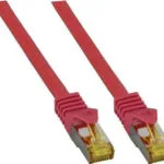 EFB S/FTP Cat.6a (Gigabit) Καλώδιο Δικτύου Ethernet 10m Κόκκινο MK7001.10R