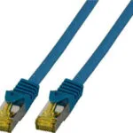 EFB S/FTP Cat.6a (Gigabit) Καλώδιο Δικτύου Ethernet 20m Μπλε MK7001.20BL