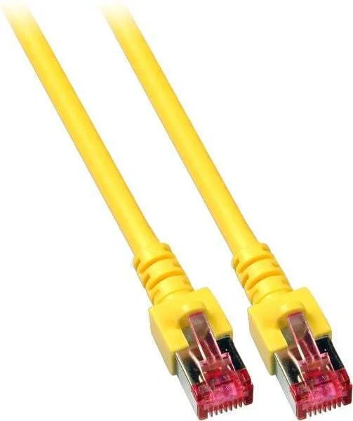 EFB S/FTP Cat.6 (Gigabit) Καλώδιο Δικτύου Ethernet 15m Κίτρινο K5511.15 - Image 1
