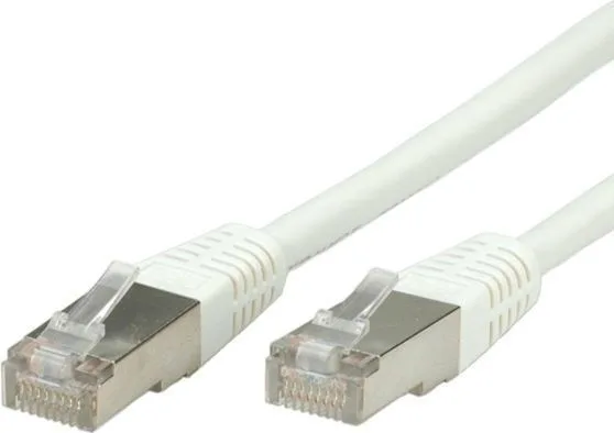 Value S/FTP Cat.6 (Gigabit) Καλώδιο Δικτύου Ethernet 3m Λευκό 21.99.1356 - Image 1