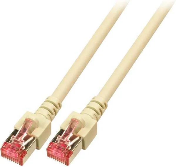 EFB S/FTP Cat.6 (Gigabit) Καλώδιο Δικτύου Ethernet 1m Γκρι K5510.15 - Image 1