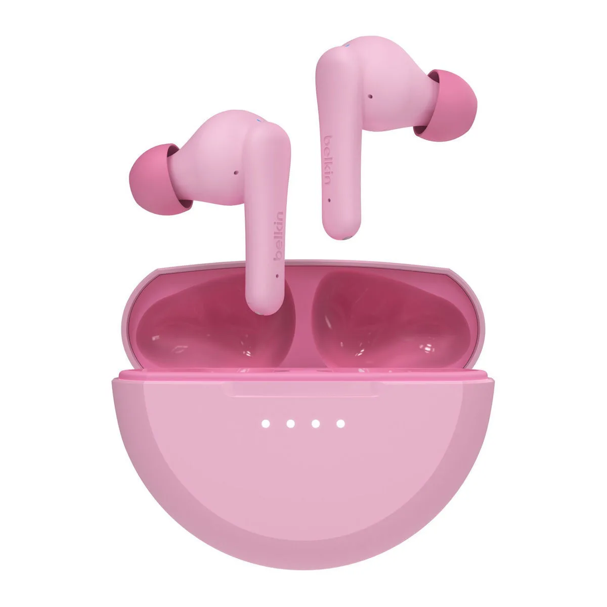 Belkin SoundForm Nano 2 In-ear Bluetooth Handsfree Ακουστικά με Αντοχή στον Ιδρώτα και Θήκη Φόρτισης Ροζ - Image 1