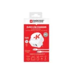Skross Φορτιστής Χωρίς Καλώδιο με Θύρα USB-A και Θύρα USB-C 65W Power Delivery Λευκός (AC65PD)