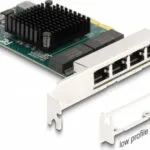 DeLock Ενσύρματη Κάρτα Δικτύου Ethernet PCI-e 88208