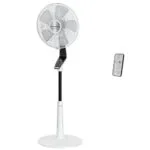 Rowenta VU5690 Ανεμιστήρας Ορθοστάτης 34W Διαμέτρου 40cm με Τηλεχειριστήριο
