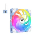 Thermaltake Swafan EX14 Reverse Blade Case Fan 140mm (2000rpm / 81.6cfm) με ARGB Φωτισμό και Σύνδεση 4-Pin PWM 3τμχ Λευκό