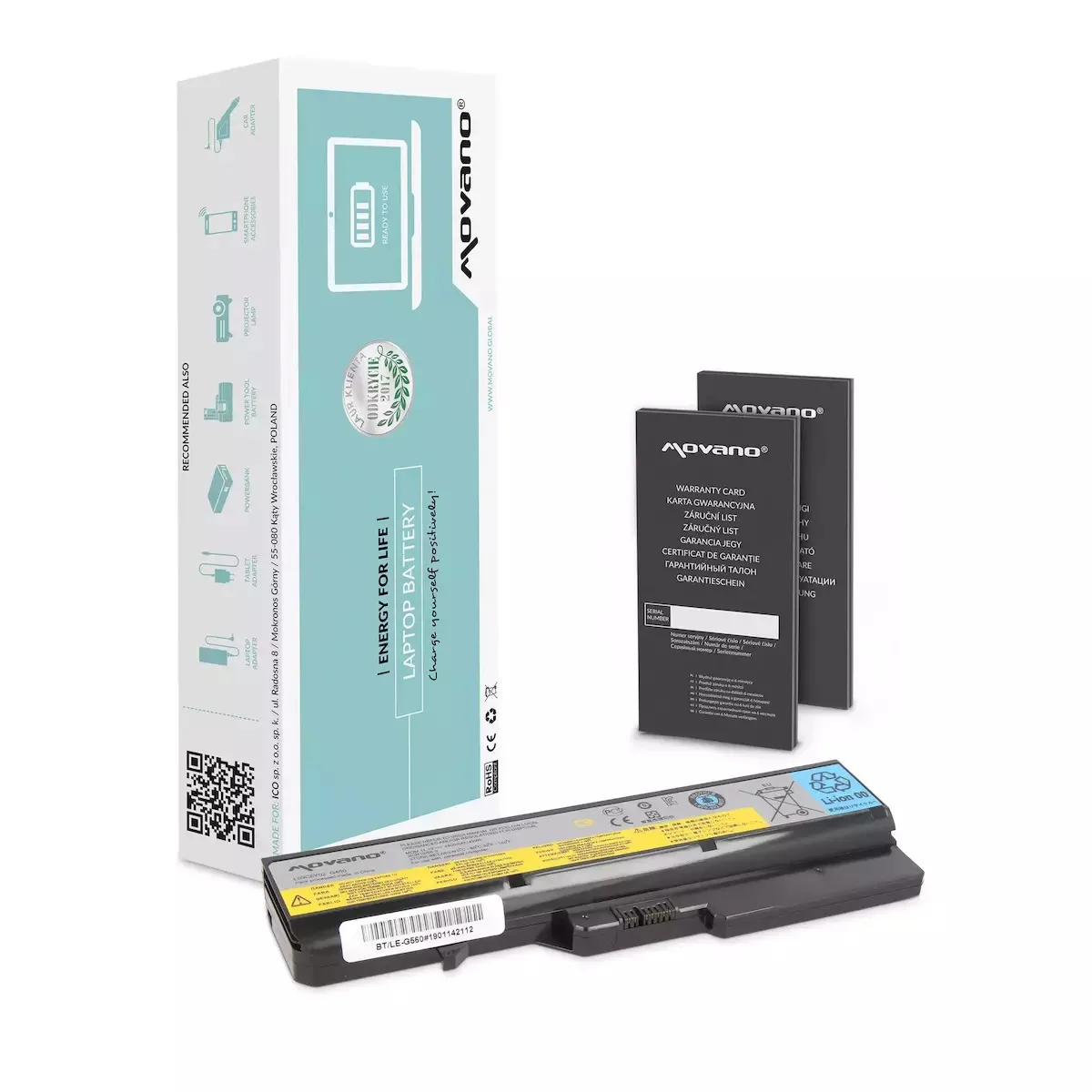 Συμβατή Μπαταρία για Lenovo IdeaPad Lenovo IdeaPad G460, G560 με 4400mAh BT/LE-G560 - Image 1