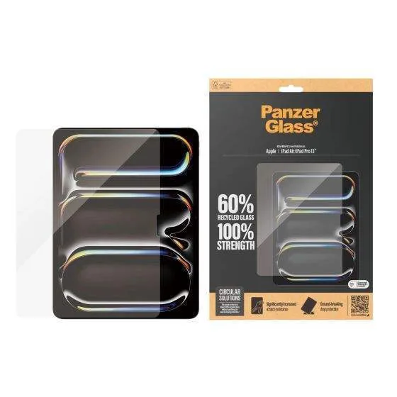 PanzerGlass 0.3mm Tempered Glass (Apple iPad Air 13" (2024 - 1st gen - M2) & iPad Pro 13" (2024 - 7th gen - M4)) 2835 - Image 1