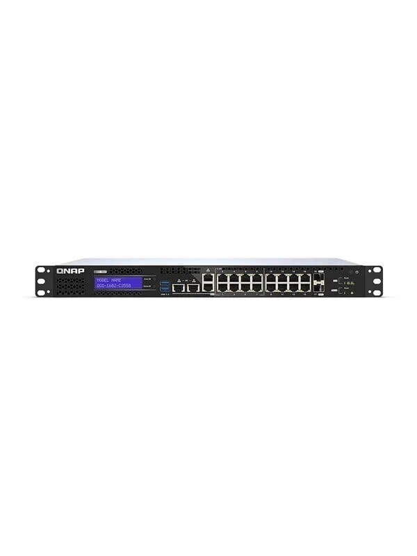 QNap QGD-1602-C3758-16G Managed Switch με 8 Θύρες Gigabit (1Gbps) Ethernet και 2 SFP Θύρες - Image 1