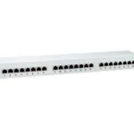 Equip Patch Panel Shielded για Rack 1U 19" 24 Θυρών cat6 Γκρι 326325