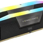 Corsair Vengeance RGB XMP DDR5 64GB RAM με 2x32GB Modules και Ταχύτητα 5600 για Desktop CMH64GX5M2B5600C40