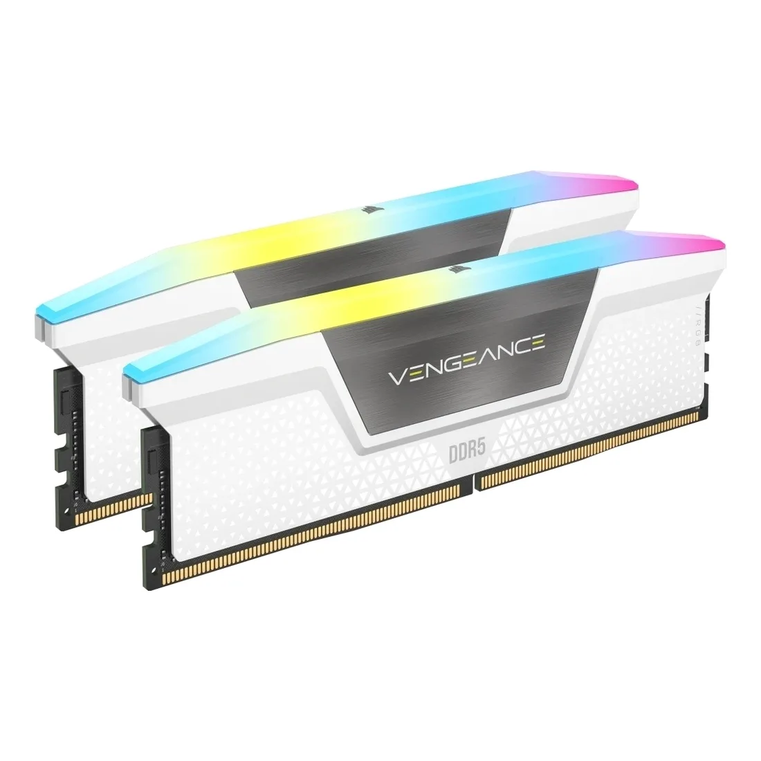 Corsair Vengeance RGB K2 DDR5 32GB RAM με 2x16GB Modules και Ταχύτητα 5600 για Desktop CMH32GX5M2B5600C40W - Image 1