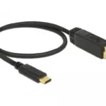 DeLock Cable USB 3.1 Cable USB-C male - USB-B Μαύρο 1m 83675