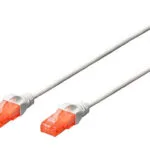 Digitus U/UTP Cat.6 (Gigabit) Καλώδιο Δικτύου Ethernet 0.25m Λευκό DK-1617-0025/WH