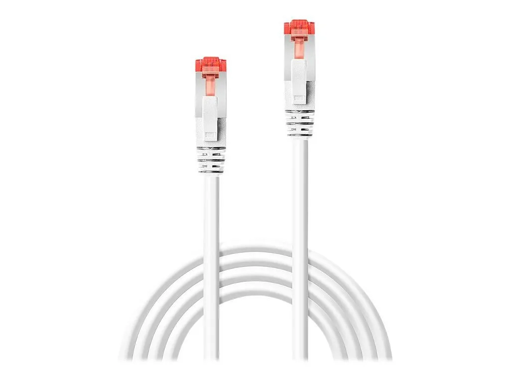 20240709170747_5d17e739.jpeg Lindy S/FTP Cat.6 (Gigabit) Καλώδιο Δικτύου Ethernet 0.5m Λευκό 47791 - Image 1