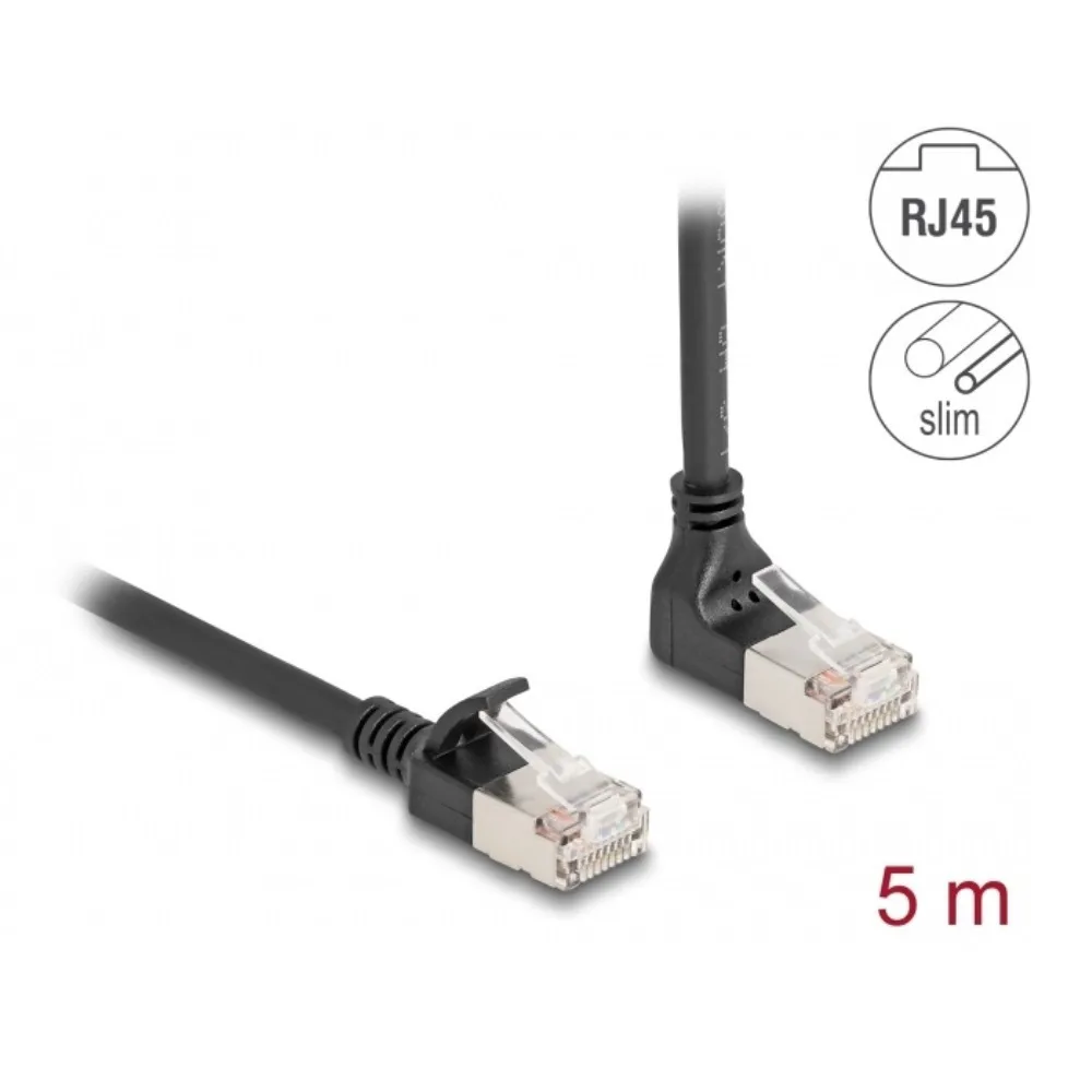 20240710123957_delock_s_ftp_cat_6a_kalodio_diktyou_ethernet_5m_mayro_1tmch_80290.jpeg DeLock S/FTP Cat.6a (Gigabit) Καλώδιο Δικτύου Ethernet 5m Μαύρο 80290 - Image 1