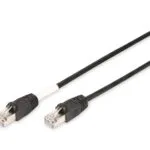 Digitus S/FTP Cat.6 (Gigabit) Καλώδιο Δικτύου Ethernet εξωτερικού χώρου 5m Μαύρο DK-1644-050/BL-OD