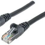 Intellinet U/UTP Cat.6 (Gigabit) Καλώδιο Δικτύου Ethernet 1.5m Μαύρο 342056