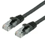 Value U/UTP Cat.6 (Gigabit) Καλώδιο Δικτύου Ethernet 5m Μαύρο 21.99.1065