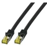 EFB S/FTP Cat.6a (Gigabit) Καλώδιο Δικτύου Ethernet 5m Μαύρο MK7001.5B