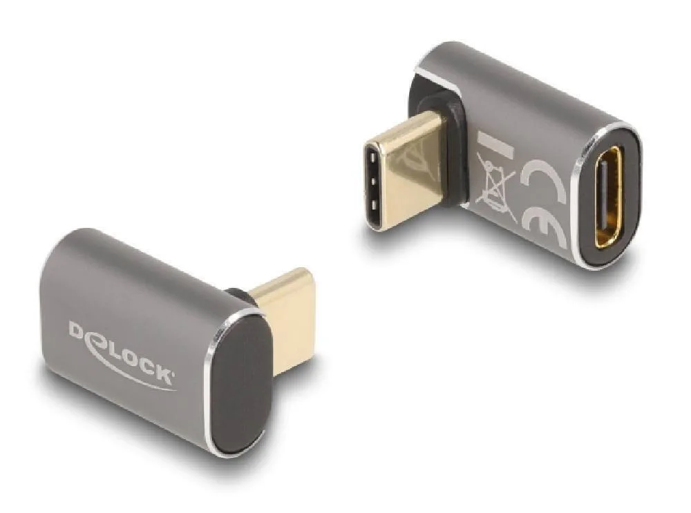 DeLock Μετατροπέας USB-C male σε USB-C female Γκρι 1τμχ 60054 - Image 1