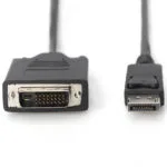 Digitus Μετατροπέας DVI-D male σε DisplayPort male 1τμχ AK-340301-050-S